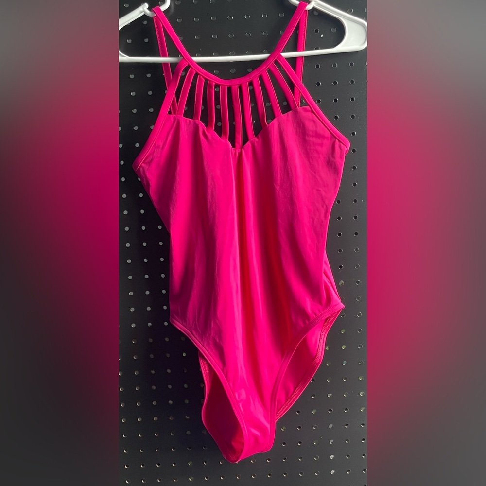 Blackmilk Magenta “Strapped Up” Bodysuit size S